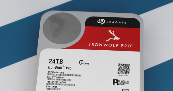Seagate IronWolf Pro NAS HDD 24 TB im Test