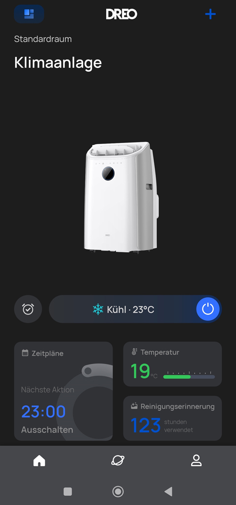 App Übersicht.