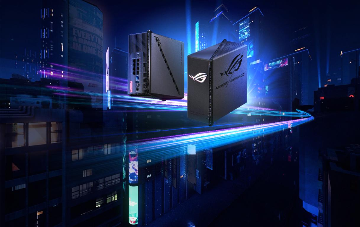 ASUS Republic of Gamers stellt den WiFi7-Gaming-Router ROG Strix GS-BE18000 vor.